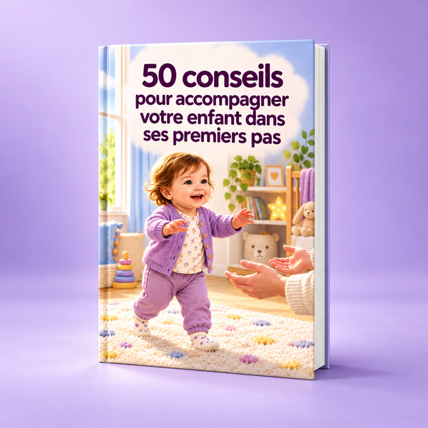 E-book — 50 conseils pour accompagner votre enfant dans ses premiers pas